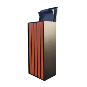 Anti Theft Metal Newspaper Delivery Box For Home Letter Drop Lockable Parcel Box Outdoor Mailbox