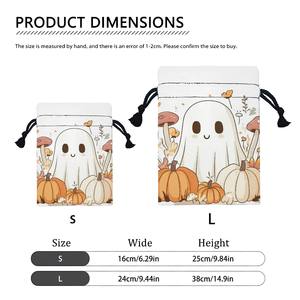 Sacs-cadeaux avec cordon d'image personnalisé pour les fêtes Fournitures parfaites pour toute occasion - Product Image 5