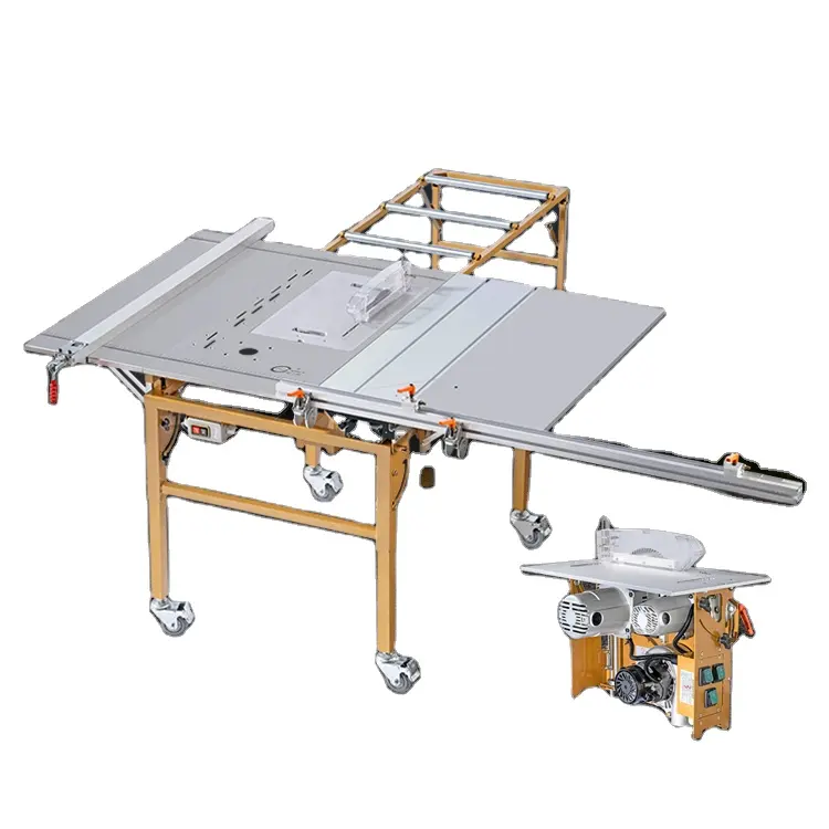 Easy to operate High-Accuracy Dust free wood melamine cutter table Saw machine for woodworking