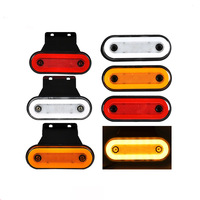 Camions LED feux latéraux 12V 24V feu de position feux de signalisation arrière universel pour remorque réflecteur RV Bus camping-car accessoires
