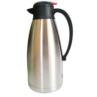 Botol air termos, Stainless steel, botol air teh, termos, pompa pot untuk hotel dan restoran