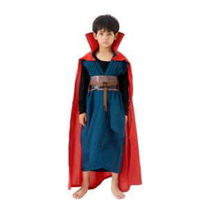 Stephen <span class=keywords><strong>Strange</strong></span> Kids TV Movies Disfraces Conjunto completo Capa roja Mono Traje para Halloween para niños - Product Image 2