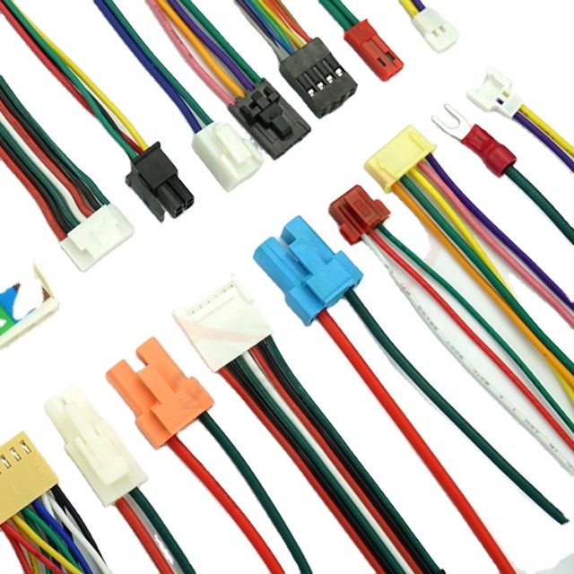 Good Quality Electronic Cable Harness Assembly with PVC/Nylon Insulation for Computer Wiring-Custom Length & AWG 16-30