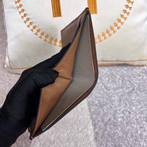 Portefeuille unisexe court en cuir véritable effet crocodile avec fermeture pliante, pour cartes de crédit et monnaie, design rétro portable - Product Image 6