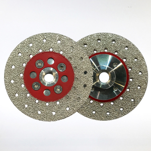 Meule diamantée brasée en marbre meule diamantée revêtue d'un seul côté pour granit industriel - Product Image 1