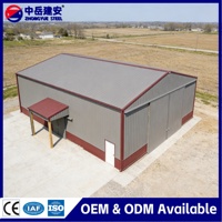 Atelier et entrepôt préfabriqués en structure métallique haute résistance, hangar en acier résistant à la pluie pour le stockage de matières premières industrielles