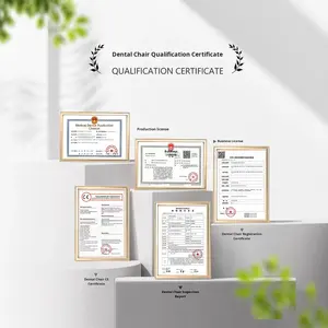 Unità Dentale Elettrica All-in-One con Luce LED + Sgabello per Dentista |   Poltrona Odontoiatrica Certificata CE per Clinica - Product Image 4