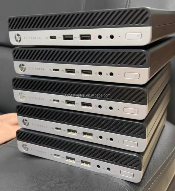 Hot Sale for HP EliteDesk 800G5 9th Gen Used Laptop 8G DDR4 256G Storage i3/i5/i7 Processor for Business Home Entertainment Gami