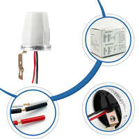 Interruptor Inductivo CNRIYA AC220V10A para Interiores/Exteriores, Control de Luz Día/Noche, Sensor de Luz de Calle, Dispositivo IP44/IP54, LED Disponible