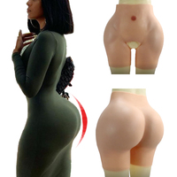 Culotte en silicone sexy pour femme, effet fesses rebondies, lingerie avec fesses artificielles en silicone, sous-vêtement pour hanches et fesses en silicone