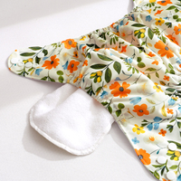Happy Flûte Taille Unique Réglable Bébé Nappy Couches Lavables Couches Lavables de Poche pour Bébé 3-15 KG