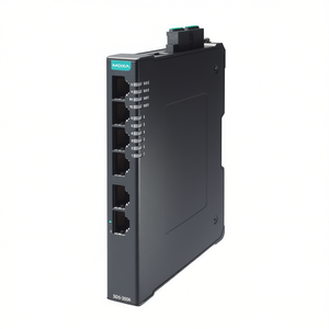 Commutateur Ethernet industriel géré Gigabit Moxa SDS-3006-T à 6 ports pour entreprises - Product Image 2