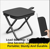 Chaise pliante portable en tissu Oxford, tabouret à ressort pour enfants, banc d'attente, utilisation camping et plage