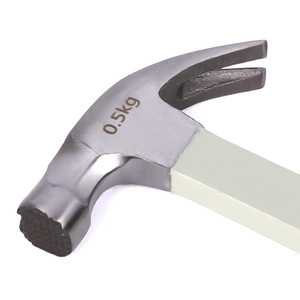 Martillo de garra Huali de acero con alto contenido de carbono, mango de baquelita, 0.5 kg, cara redonda, herramienta para decoración del hogar - Product Image 3