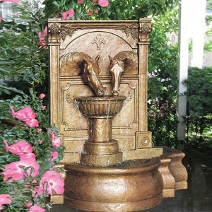 Fuente de Pared de Bronce Fundido con Diseño de <span class=keywords><strong>Caballo</strong></span> Árabe, <span class=keywords><strong>Venta</strong></span> al Por Mayor - Product Image 1