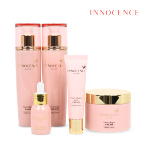 Crema Contorno de Ojos con Colágeno Innocence Vita 30mL, Crema Reafirmante con Vitaminas y Péptidos, Cuidado de Arrugas y Ojeras, Cosméticos Coreanos ODM - Product Image 5
