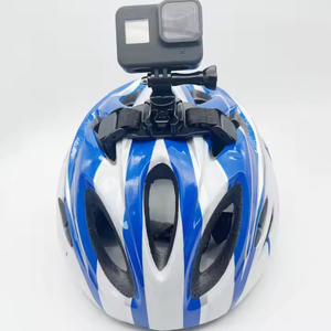 Soporte de correa fija para casco de motocicleta estable con adaptador 1/4 accesorios de cámara de acción para GoPro Hero 13 12 11/<span class=keywords><strong>Insta360</strong></span> X4 X3 - Product Image 1