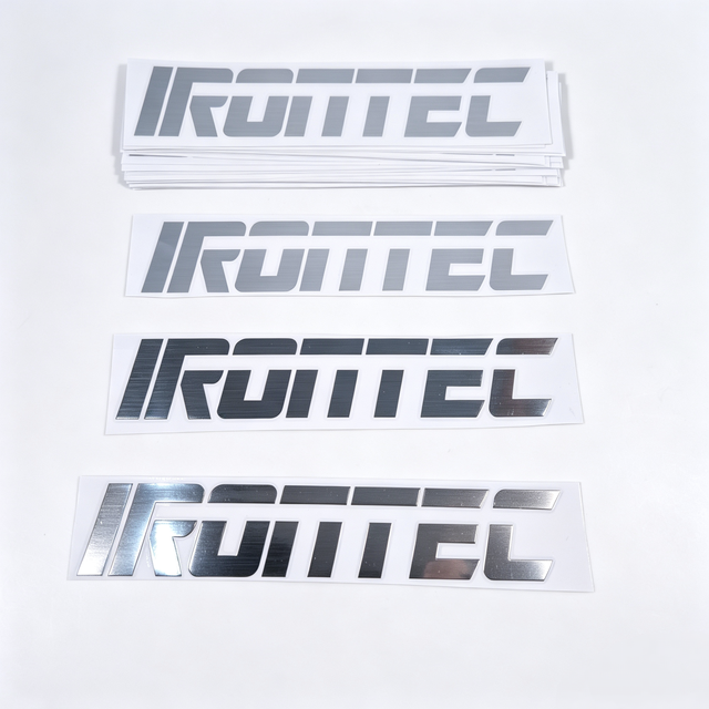 Custom Metal Logo Stickers Silver Brushed Plates for Laptop Motorcycle and Electronic Devices Indestructible Adhesive Nameplates