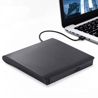 Masaüstü kullanım için Windows 11 ile uyumlu PC ve dizüstü bilgisayar için USB 3.0 harici optik sürücü DVD OYNATICI ve CD brülör