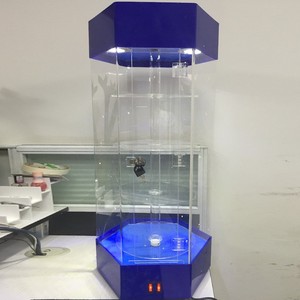 Acrylic <strong>Watch</strong> Jewelry Motorized <strong>Rotating</strong> <strong>Display</strong> Stand - Product Image 4