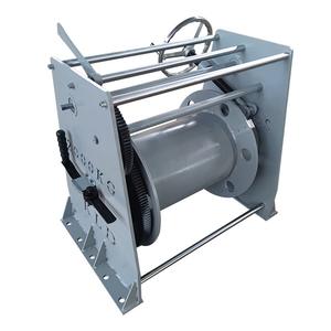 5 тонн сверхмощная морская ручная лебедка стальная ручная швартовочная лебедка со стальным тросом для кранов - Product Image 1