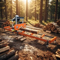 Scierie portative RIMA RS31G, scie à ruban de 31 pouces pour la coupe du bois, pour le traitement du bois