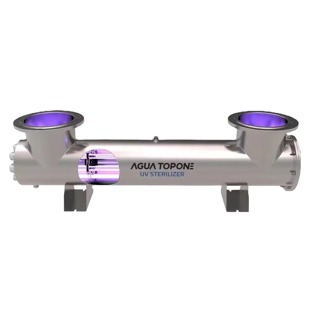 Industry Water Treatment Uv Systems Equipment Medium Pressure Stainless Steel Piping Uv Water Filter Agua