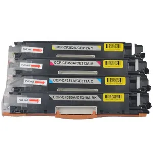 126A 130A CE310A, CF350A संगत रंग toner कारतूस के लिए हिमाचल प्रदेश एमएफपी M176 M177 CP1025 M175 M275 कैनन एलबीपी 7010 7016 7018