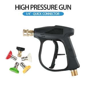 <span class=keywords><strong>Pistola</strong></span> de lavado <span class=keywords><strong>a</strong></span> presión M22, 15mm, 4000 PSI, con varita de extensión y <span class=keywords><strong>manguera</strong></span> de arandela de presión de 26 pies, 5 puntas de boquilla - Product Image 3