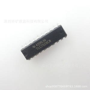 TLC TLC7528CN DIP20 DAC วงจรรวมการแปลงดิจิตอลเป็นอนาล็อก - Product Image 2