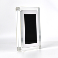 Cadre photo numérique transparent pour objets vidéo NFT en acrylique, moniteur d'art numérique, écran IPS OEM 5, 7, 10 pouces, nouvelle vente chaude 2023, certifié CE RoHS