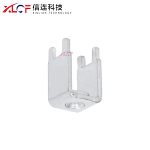 Xlcf 04332 Chất lượng cao bốn-pin Brass khối thiết bị đầu cuối kim loại PCB bảng mạch dẫn điện Bracket với Side Pin - Product Image 4