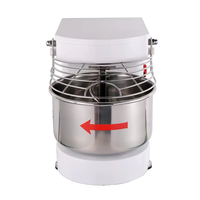 Mélangeur à pâte commercial PF 10L 750W 110V/220V à faible bruit pour boulangerie, pizzeria, pâtisserie