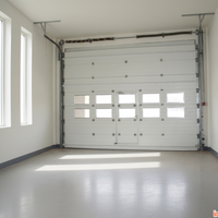 Porte sectionnelle industrielle électrique moderne en acier, à levage par-dessus, pour entrepôt, fabriquée par un fabricant avec plus de 20 ans d'expérience