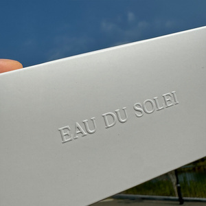 Tùy chỉnh da thẻ giấy bao bì hộp với nổi lồi Bronzing Logo - Product Image 6