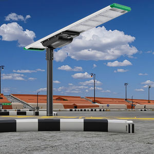 Venta directa de fábrica Mejor precio Farola solar Nuevo modelo 80W Farola solar todo en uno para proyectos gubernamentales - Product Image 2