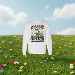 T-shirt à Humour Adulte Décalé, Manches Longues, Effet Déchiré et Amusant, Idéal pour Promotions Thème Humour - Product Image 3