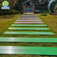 WPC platelage extérieur co-extrusion composite deck board anti-fading arc-en-ciel imperméable wpc flooring outdoor pool deck
