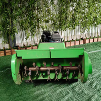 Mesin Pemotong Rumput Mini Industri Terbaru 900mm Tanpa Kabel RC Robotik Rumah Tangga Bertenaga Besar untuk Memotong Rumput