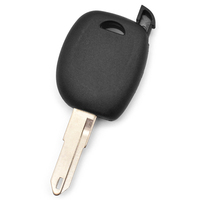 Clé de voiture universelle NE73, lame métallique non coupée, clés de véhicule, télécommande transpondeur, coque de remplacement, accessoires de réparation en plastique