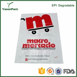 Cadeau poignée de magasinage en plastique/papier/fiber corde poignée sacs à provisions en papier 100 biodégradable <span class=keywords><strong>shoppi</strong></span> - Product Image 4