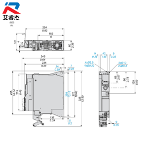 Nuevo variador de frecuencia original ATV320U22N4B VFD trifásico 380-500V 2.2KW Serie ATV320 ATV320U22N4B Convertidor de frecuencia tipo libro - Product Image 3