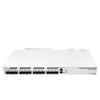 Routeur Cloud MikroTik CRS317-1G-16S+ Neuf de Classe Entreprise à 16 Ports, Commutateur Routeur PoE Montable en Rack