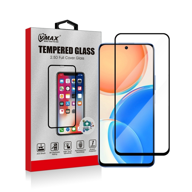 Full Cover Glass for Huawei Honor X8 Glass Tempered Glass 9H Screen Protector for Honor 50 Lite X9 X7 Screen Protector