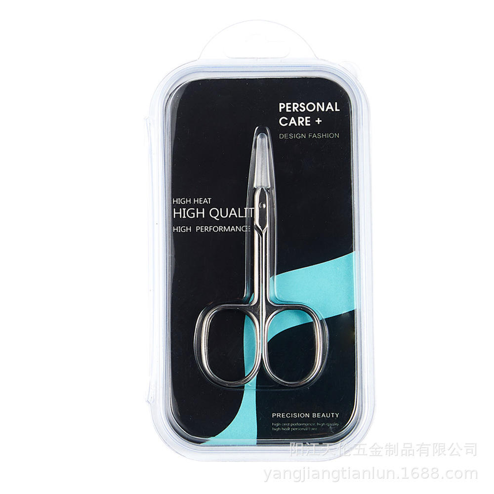 9.4*4.5ซม. - กรรไกรขนาดเล็ก + บรรจุภัณฑ์สีน้ำเงิน