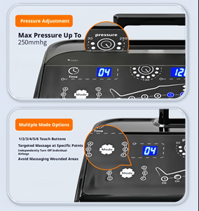 Bottes de récupération pour athlètes, machine de pressothérapie, drainage lymphatique, massage, compression, système de thérapie des membres, bottes de récupération 250 mmHg - Product Image 4