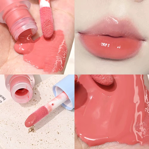 MLM Vegan Cosmetics Vendor <b>Lip</b> Oil Makeup Plumper Pendant Keychain Decoration Private Label Glossy Shimmer Glitter Long Lasting - Product Image 6