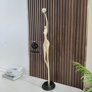 Scultura Artistica Astratta 100X29X17CM, Ornamenti Decorativi per Soggiorno, Ingresso e Atrio, Arredamento da Terra - Product Image 6