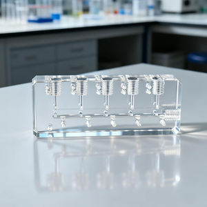 บริการงานกลึง CNC ครบวงจร รวมถึงการกัด/กลึงอะคริลิก (PMMA/เพล็กซิกลาส) ที่มีความแม่นยำสูงโดยไม่ต้องผ่านกระบวนการกลึงทั่วไป - Product Image 1