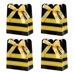 Scatola per Caramelle a Tema Ape Creativa, Nastro a Righe Nere e Gialle, Cartoncino da Appendere, Bomboniere per Feste per Bambini, Regalo e Artigianato <span class=keywords><strong>Lia</strong></span> Jia - Product Image 2